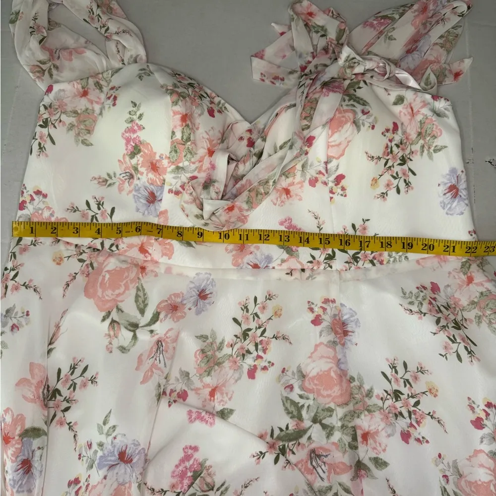 JJ’S HOUSE  Off the Shoulder Floor-Length Chiffon Bridesmaid Dress Size 22 #356 - Image 14