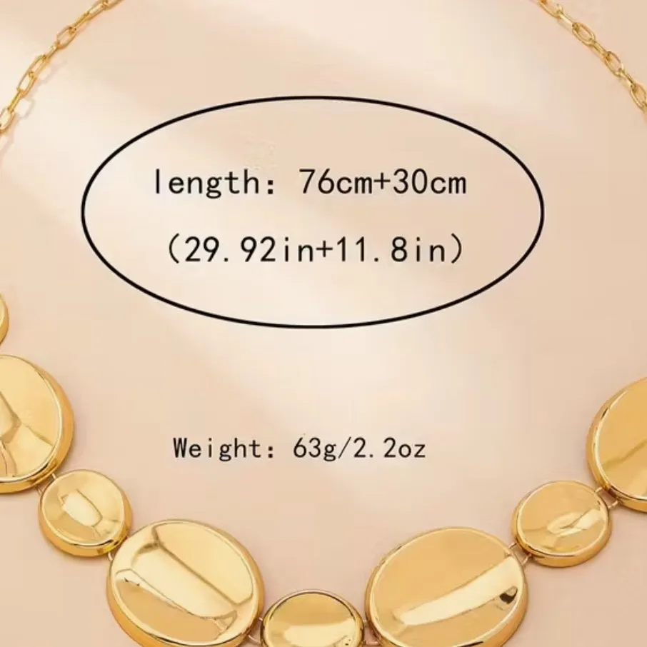 Gold Plated Women's Statement Belt - Image 2