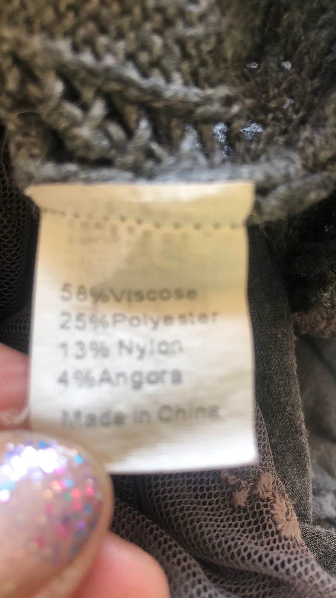 Lace Hem Tunic Sweater - Image 5