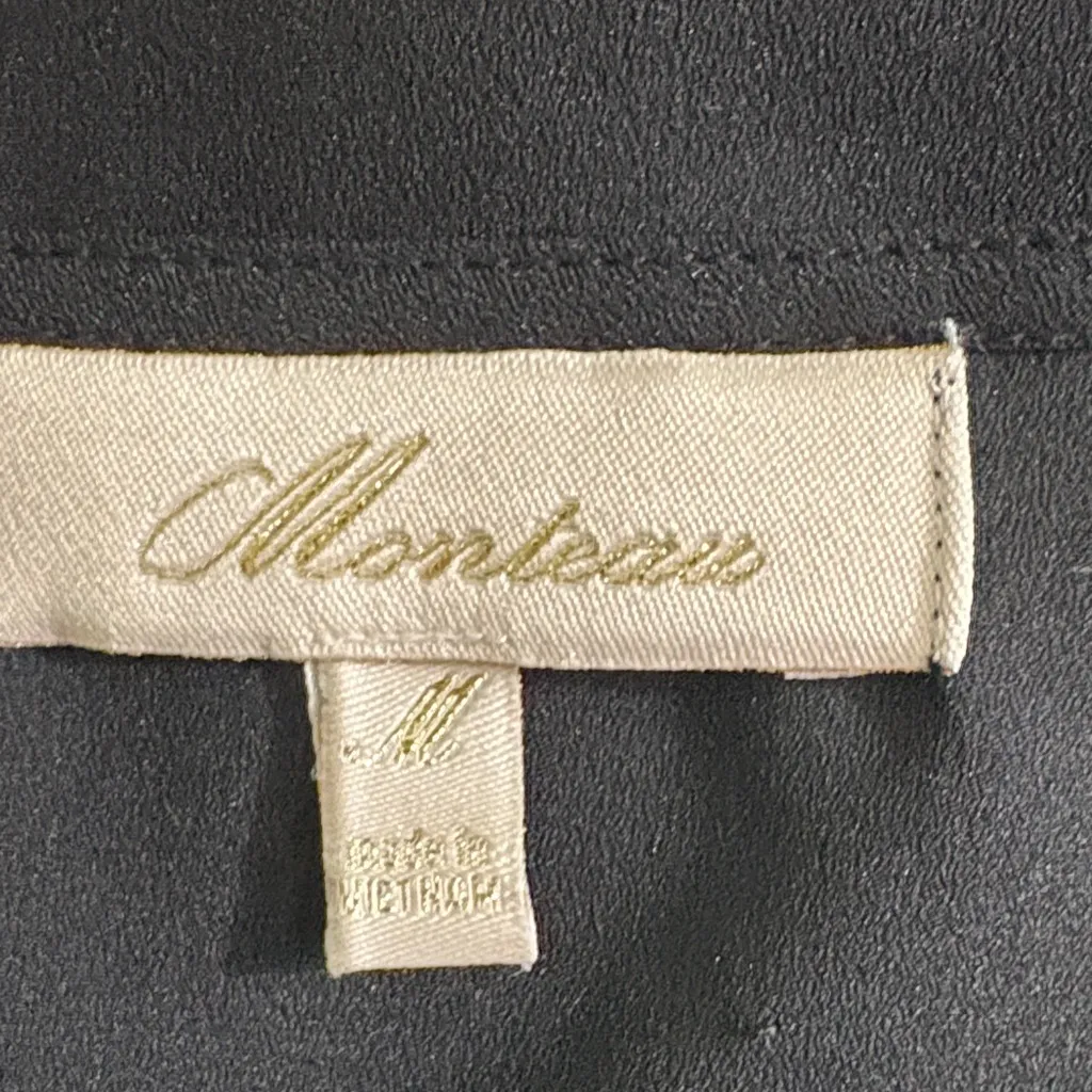 Monteau Black Sleeveless Blouse - Image 8