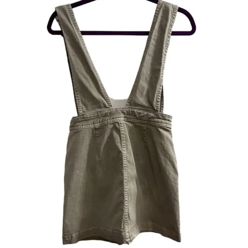 Free People We The Free Women's Size 4 Green Mallory Jumper Overall Dress - Image 6