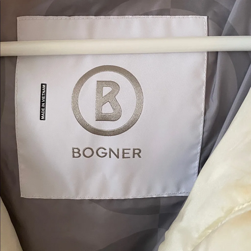 Incredibly warm Bogner Duck Down Jacket White - Image 2
