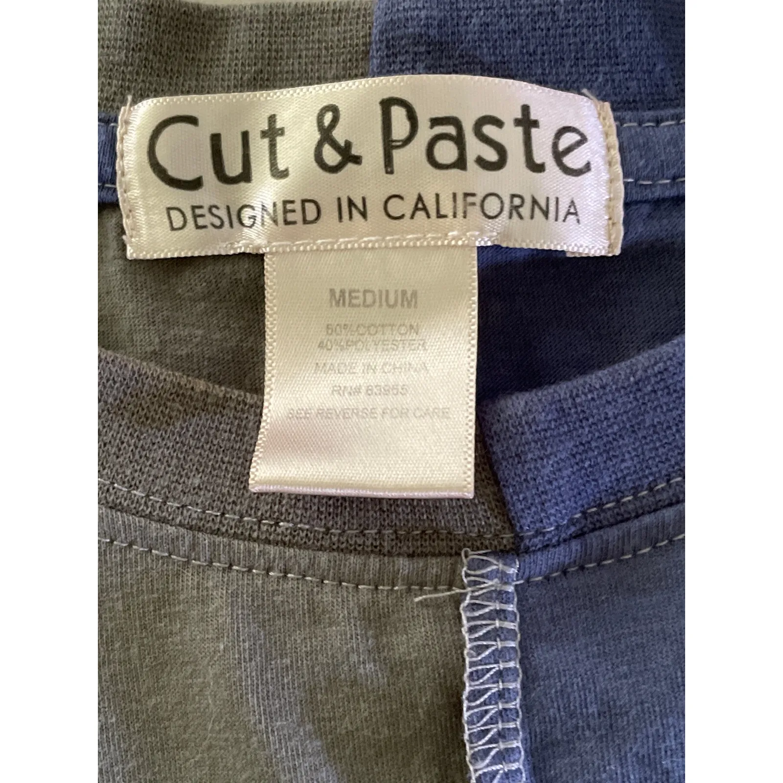 Cut & Paste Cali Graphic Collegiate T - Image 2