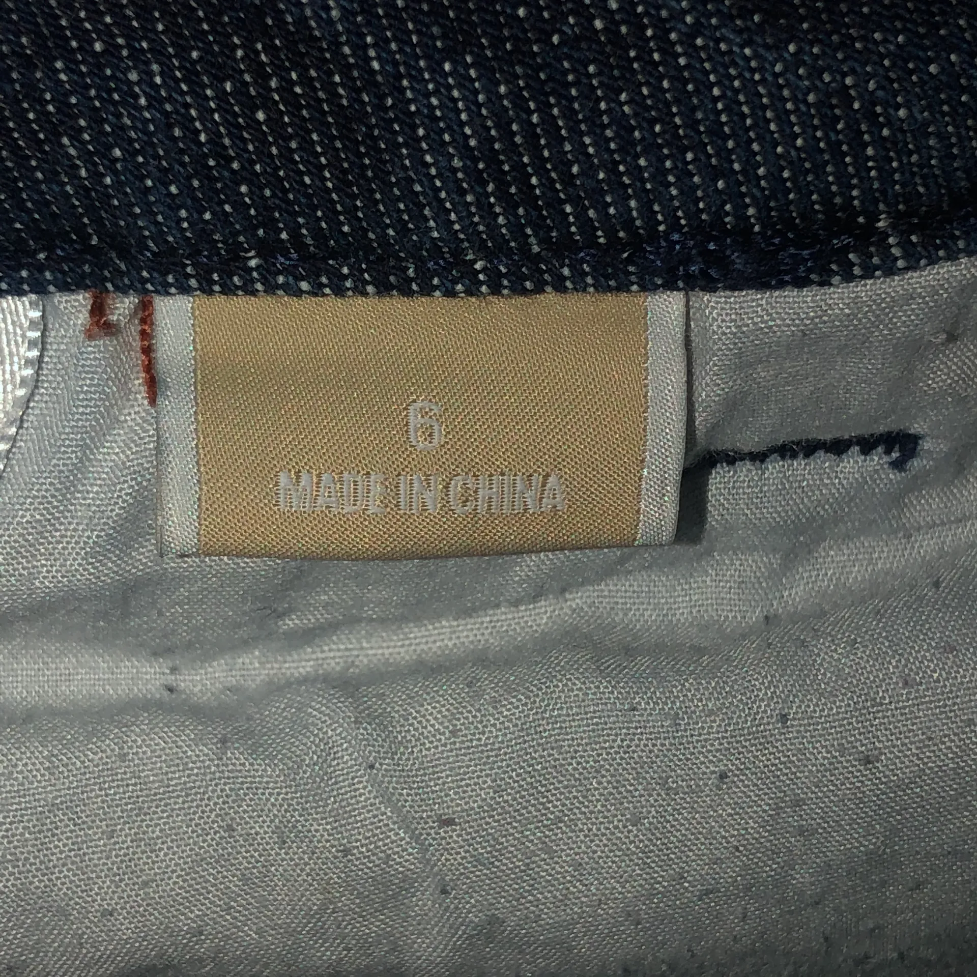 Dark Wash Flare Jeans - Image 6