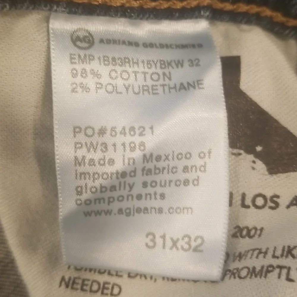 AG Farrah Boot High Waist Fray Hem Bootcut Jeans 14 Years Picturesque 31x32 NWOT - Image 17