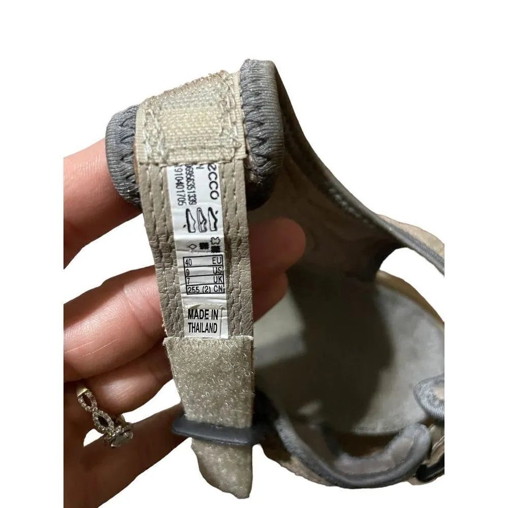 Ecco Women Slingback Sport Sandals Offroad Yucatán Sandal Tan Size 9 - Image 7