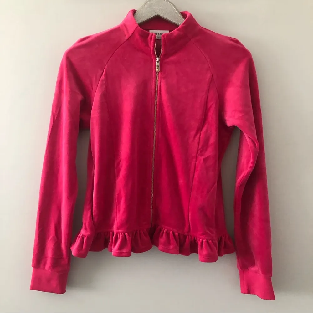 Juicy Couture Funnel Neck Jacket Vixen Pink NEW - Image 2