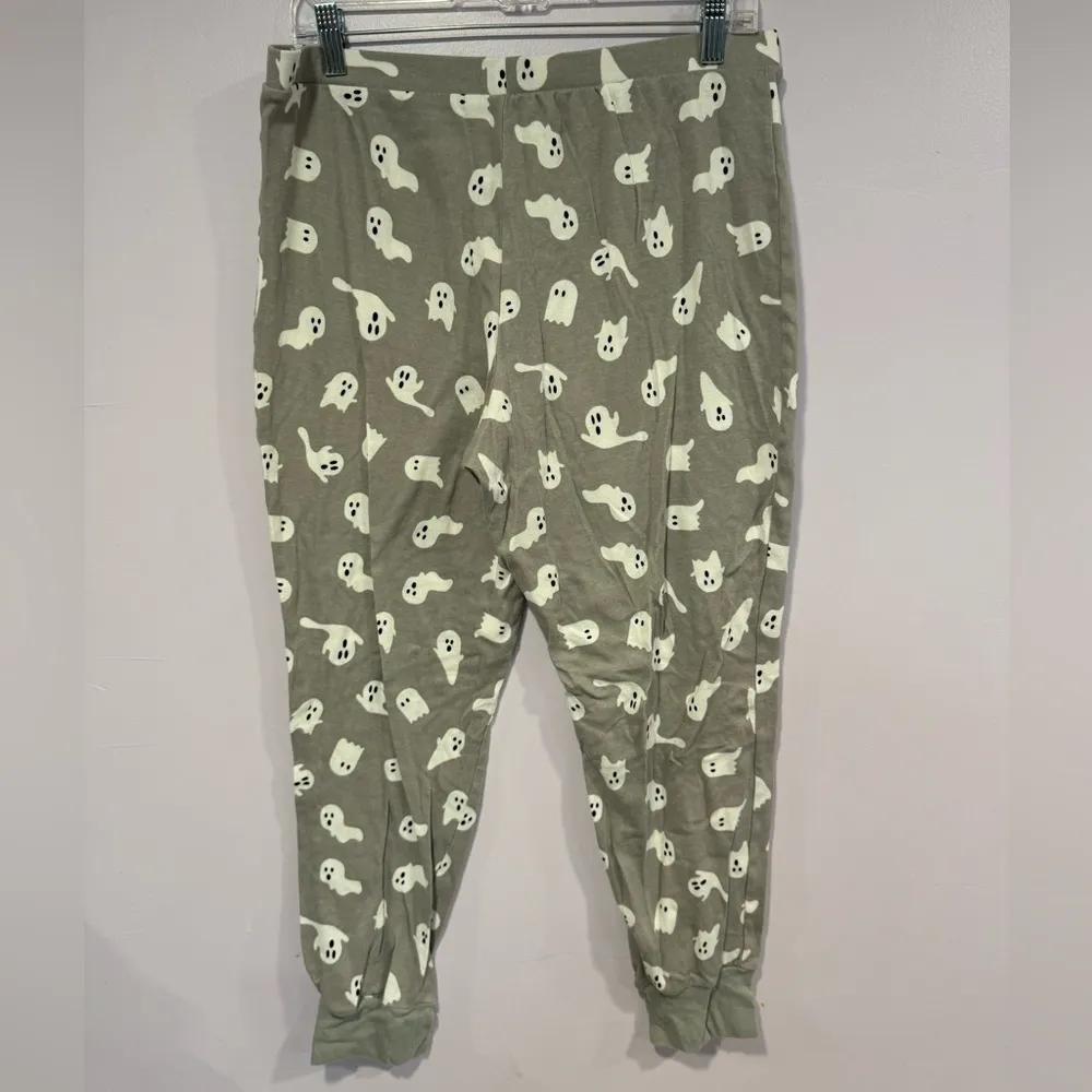 Women ghost Halloween‎ grey pajama pants - Image 3