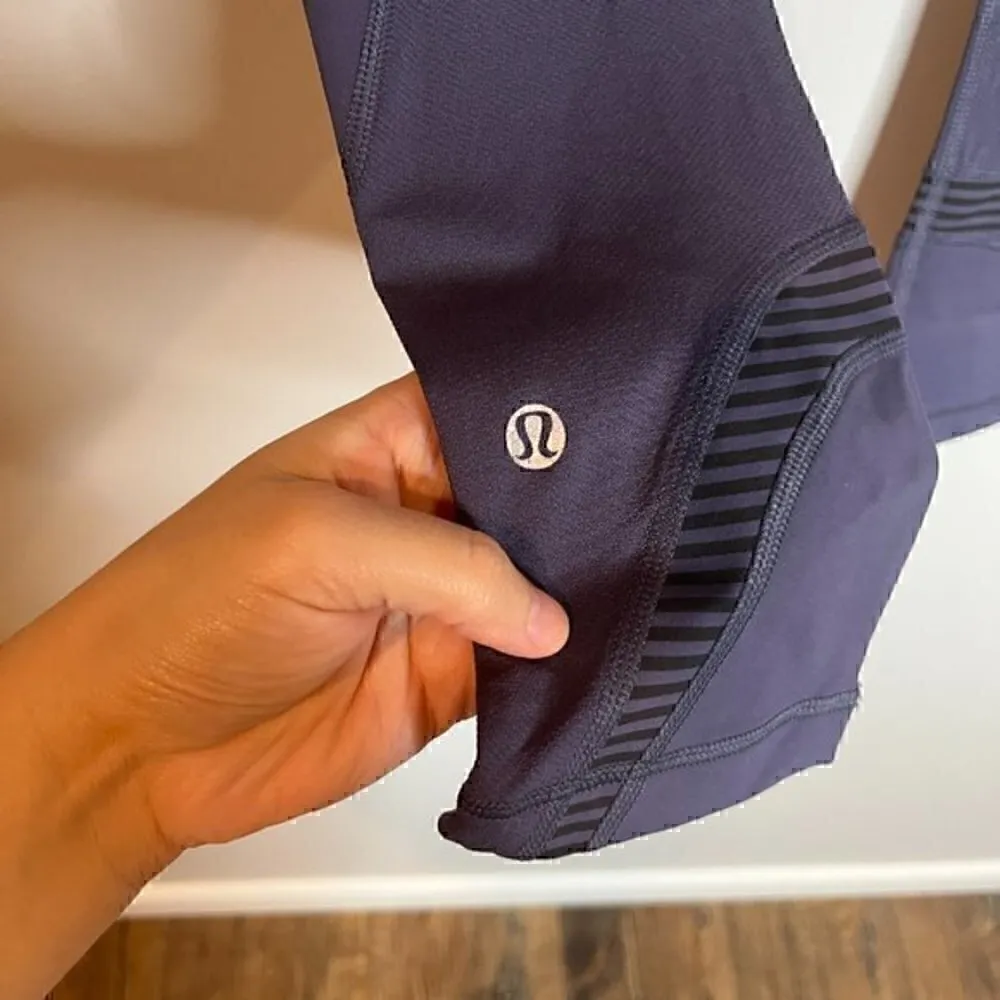 Lululemon Run Stripe Inspire Crop II leggings - Image 3