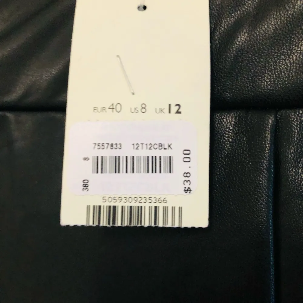 NWT Miss Selfridge soft Vegan leather  pants - Image 2