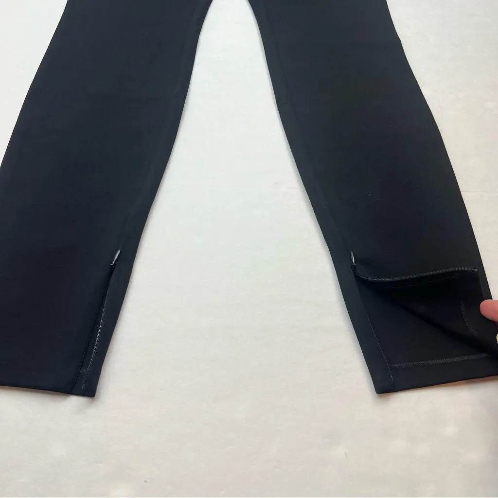 Aritzia Babaton Womens Size Small‎ Pull On Pant Ankle Zippers Black Stretch - Image 6