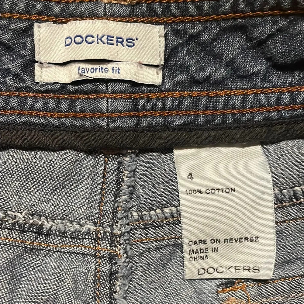 Dockers Blue Straight Leg Jeans Classic Denim - Image 2