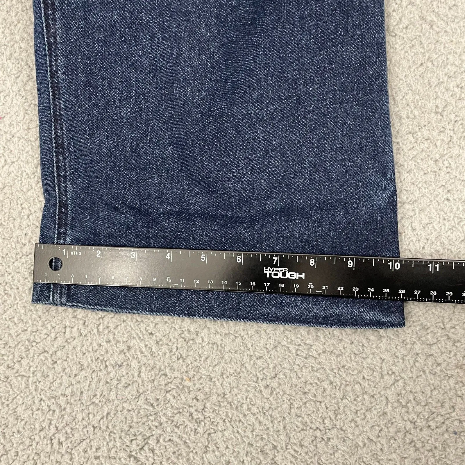 Wit & Wisdom Sam High Rise Jeans Women 0 Dark Wash Absolution Wide Leg NWT Blue - Image 11