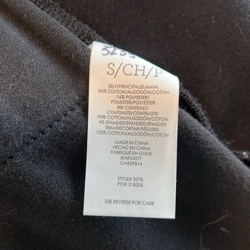 Cabi Athletic Sprint Sporty High Mock Neck Full Zip Track Leisure Jacket 3378, S - Image 11