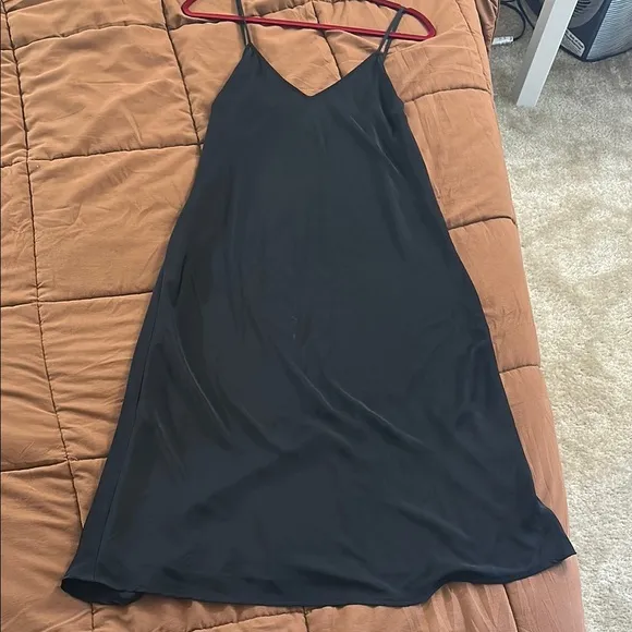 A New Day Elegant Black Slip Dress - Image 4