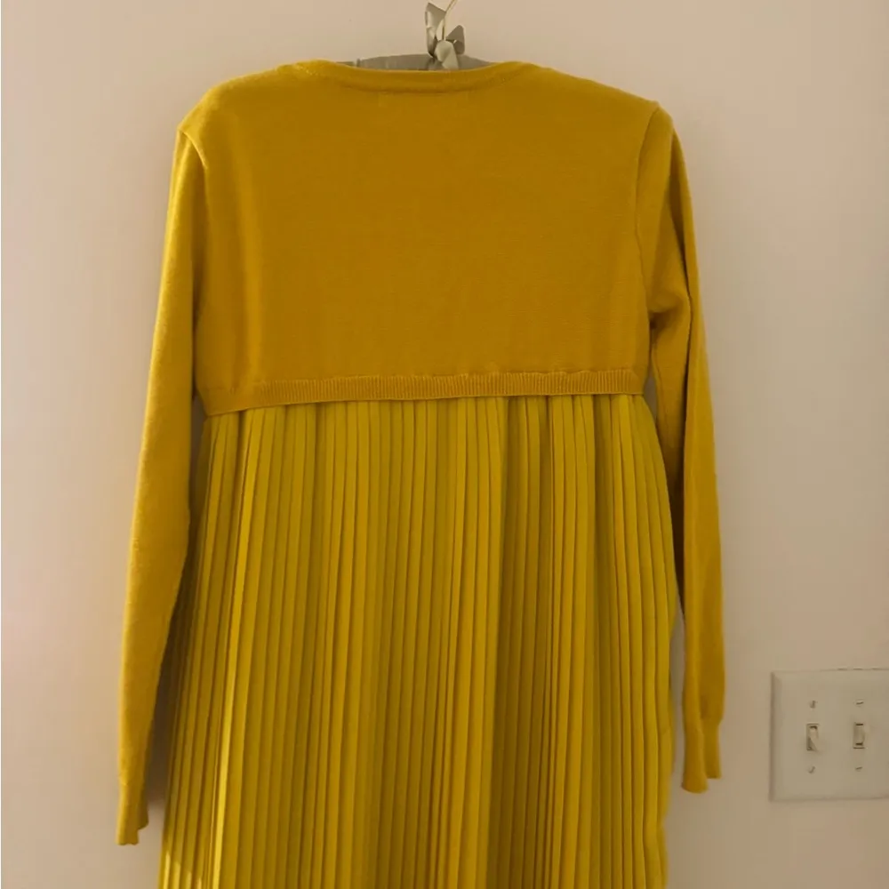 English Factory gorgeous yellow dress half sweater size S - Image 5