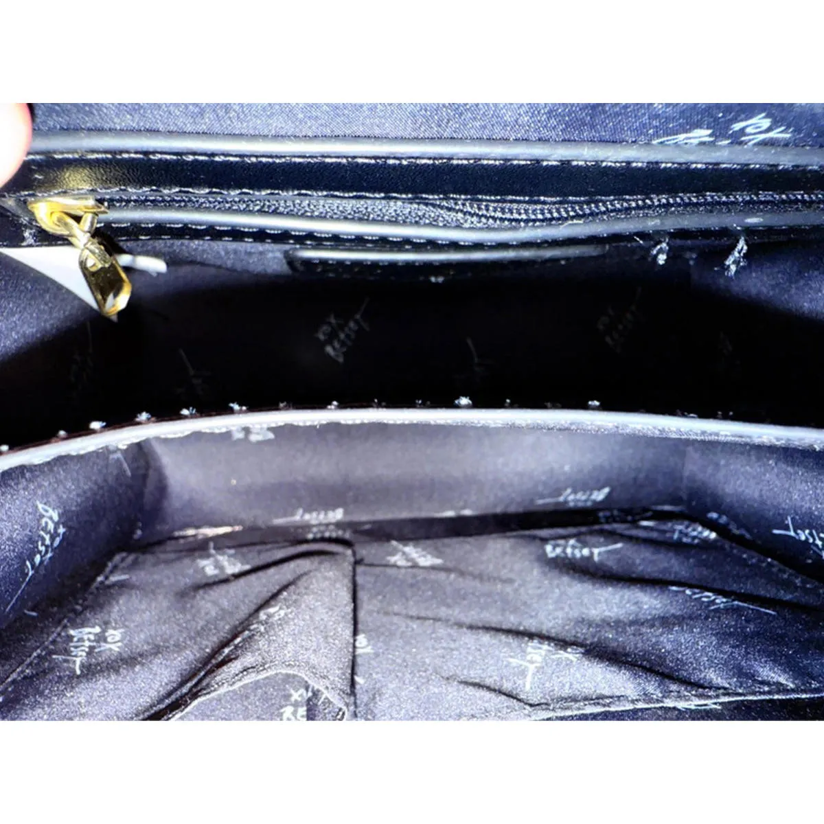 Betsey Johnson Cherry Crossbody Bag Black Red Heart Charm NWT - Image 9