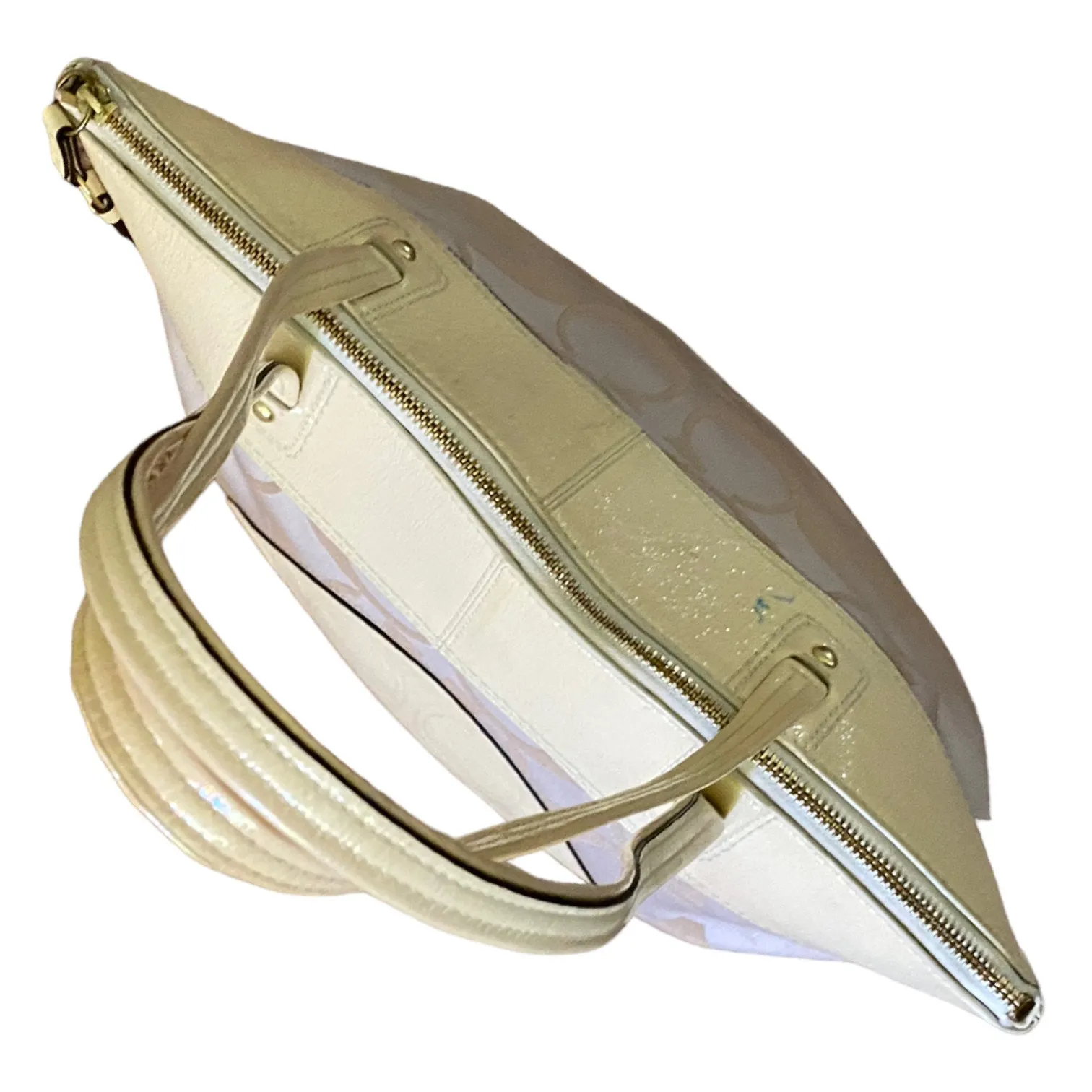 Coach Signature CC Laura Purse Tote F18335 - Image 5