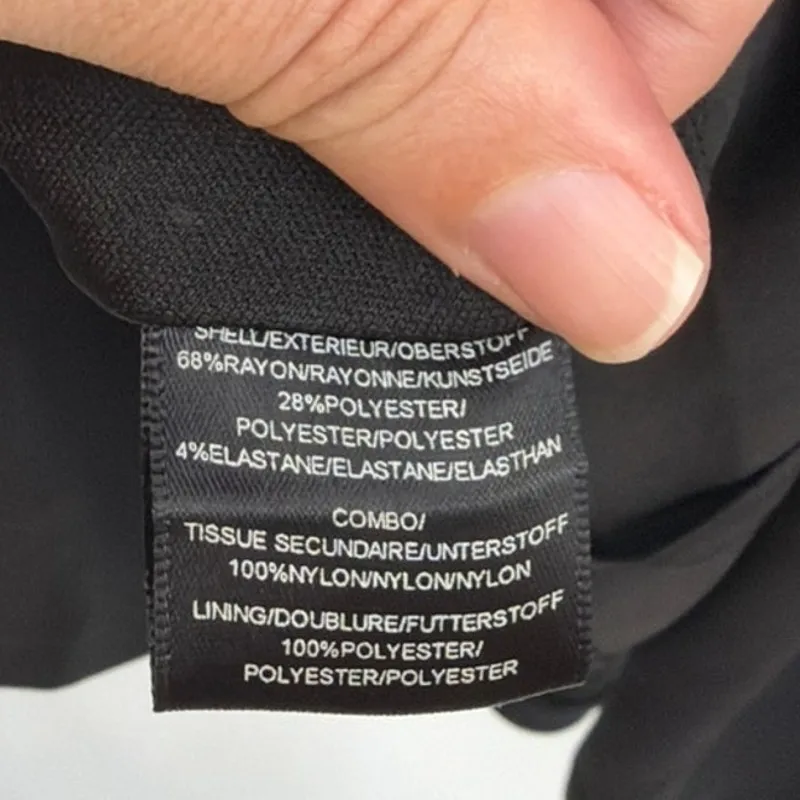 Belle Badgley Mischka Colorblock Dress Sz 2 Preppy Corpcore Quiet Luxury Mesh - Image 9