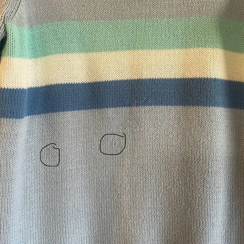 Sail to Sable STS size medium color block crewneck sweater - Image 6