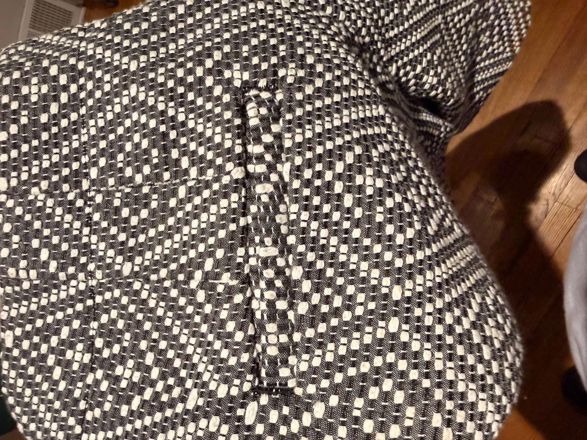 Gap for Good high waist side lace-up tie mosaic Ikat print cotton flat front shorts  - Image 7