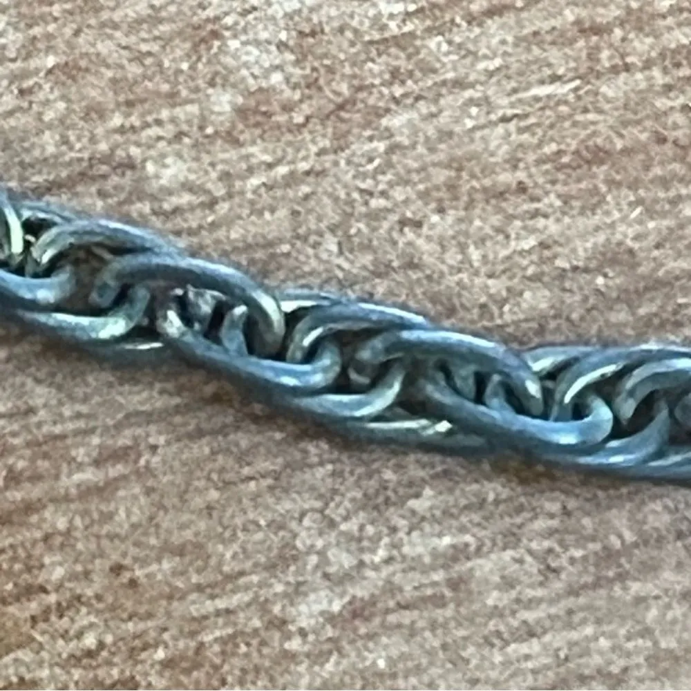 Silver chain with lobster clasp approximately 12 inch chain‎ - Image 3