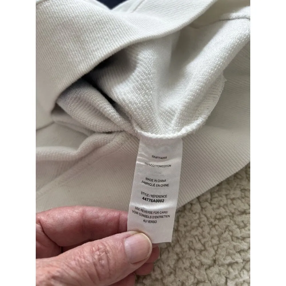 Ten Sixty Sherman Navy Blue Ombre Dip Dye Salute Sweatshirt Terry Cotton Sz M - Image 5