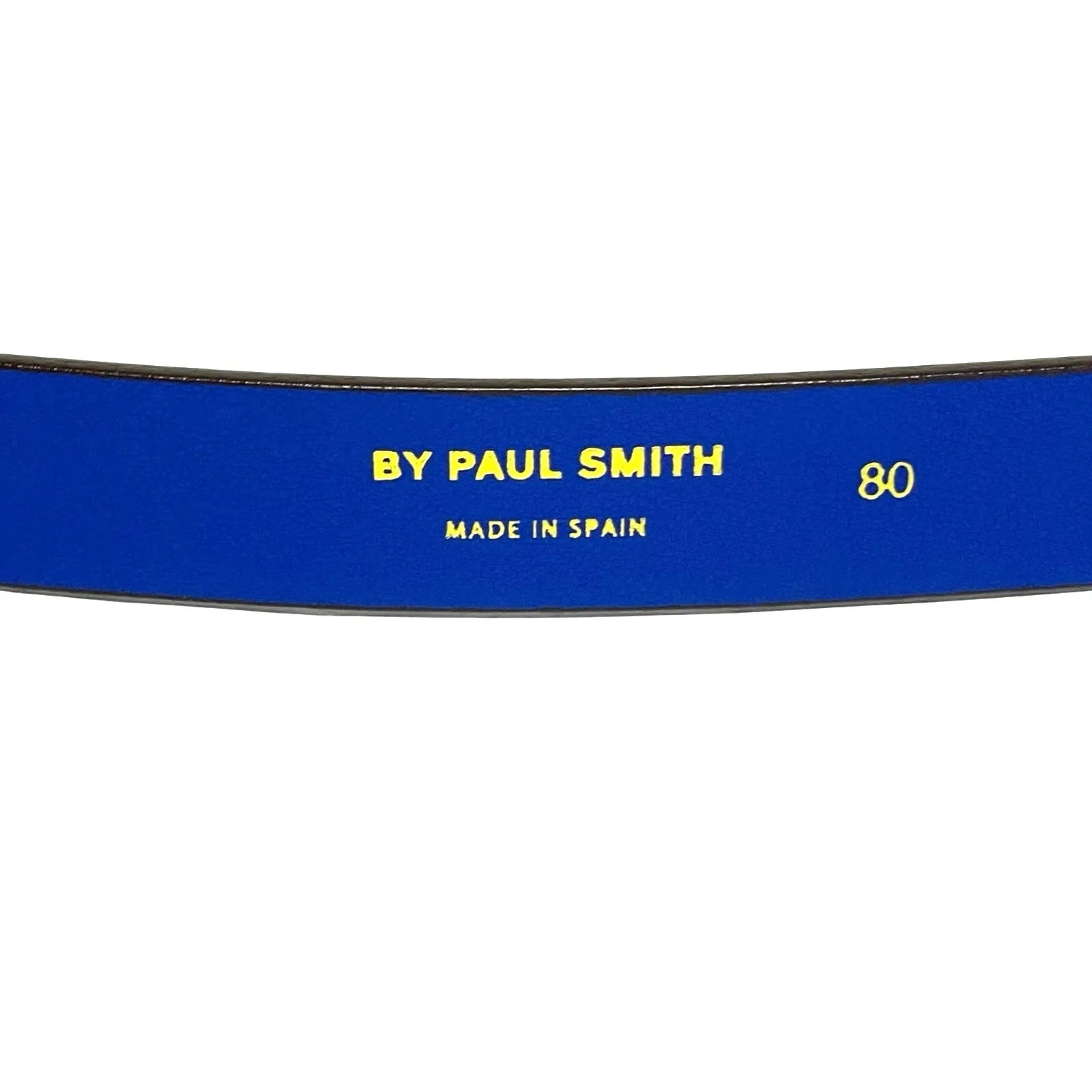 PAUL SMITH Women’s Thin Plumb Metallic Damson Belt Purple - Image 5