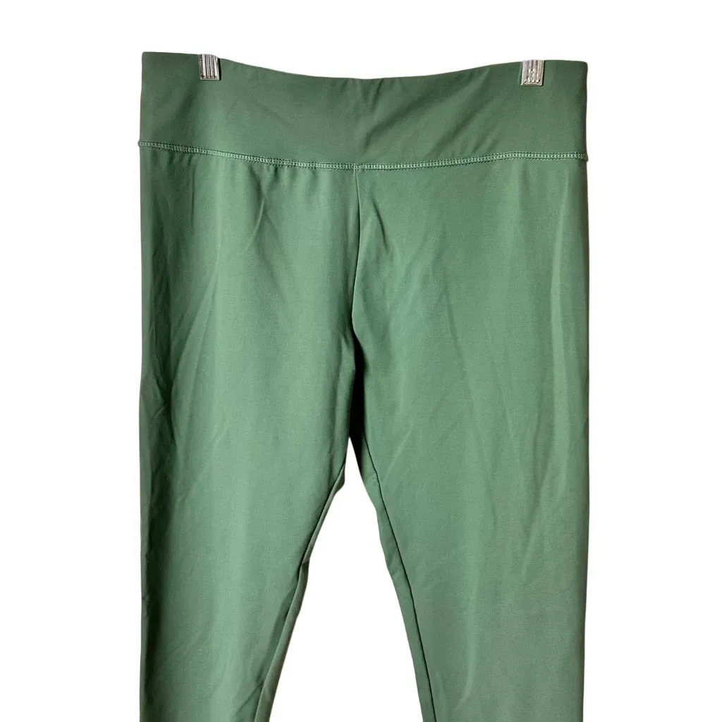 Danskin Size XL Womens High-Waisted Green Leggings Nylon/Spandex Blend - Image 5