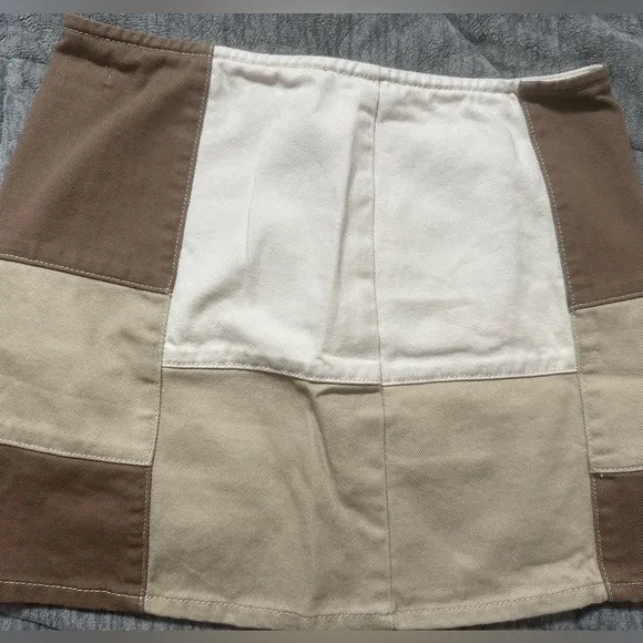 PACSUN size 27 patchwork skirt nwot - Image 2
