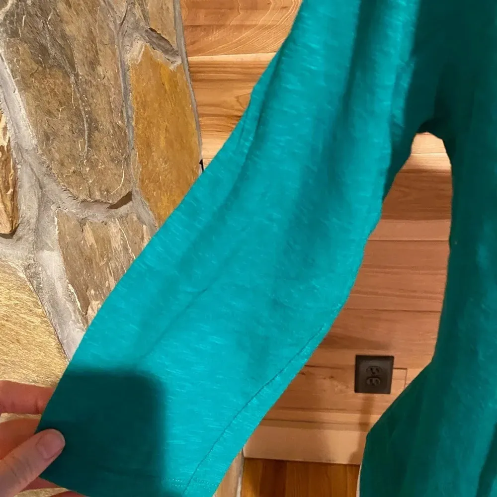 Gap‎ kelly green pocket tee 3/4 sleeve - Image 3