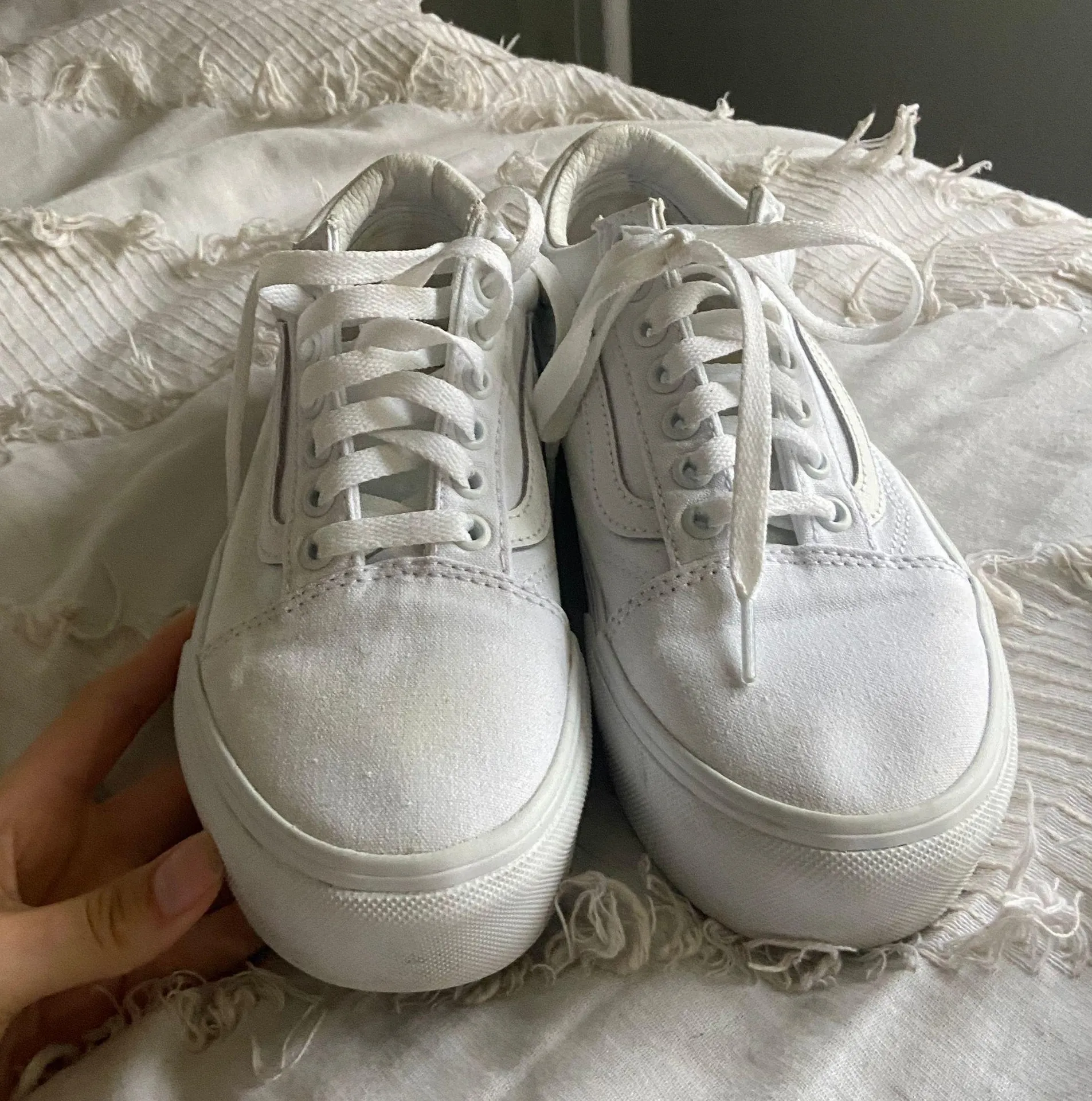 Vans White Platform - Image 4