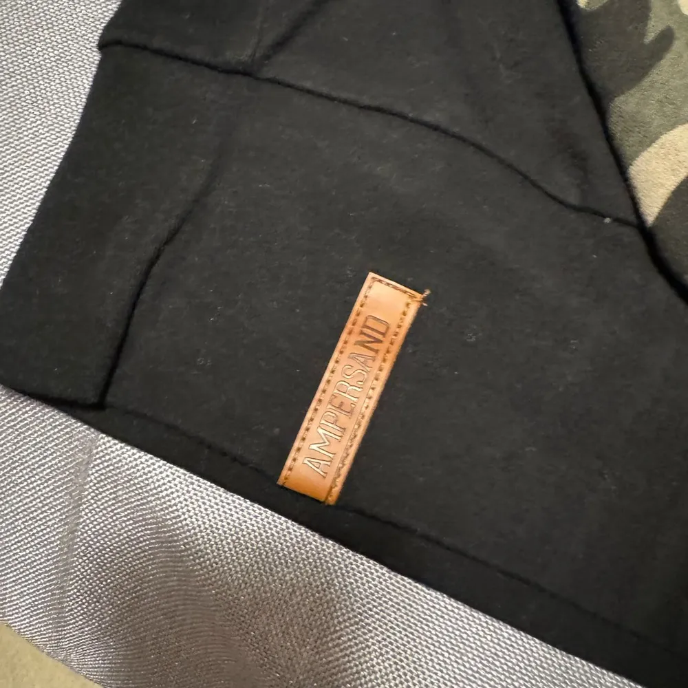 Camouflage Jacket with Black Details Green Size XXL - Image 3