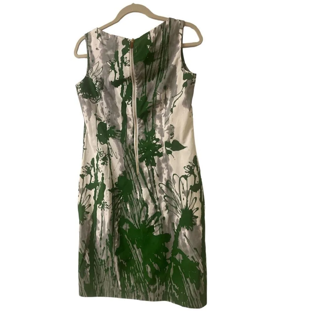 Piazza Sempione dress green and gray sz 42/6 - Image 2