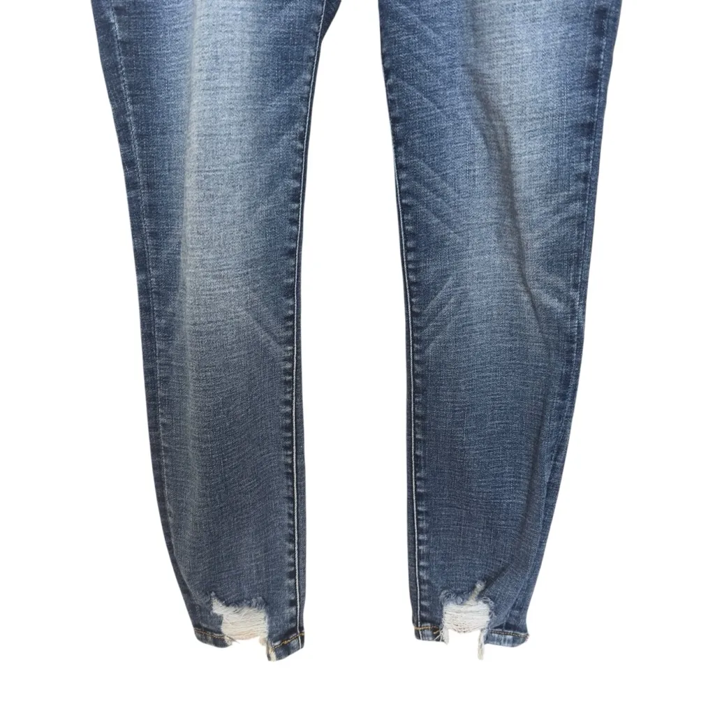 BKE Parker High‎ Rise Ankle Skinny Jeans Women’s 27 Medium Wash Distressed Denim - Image 6
