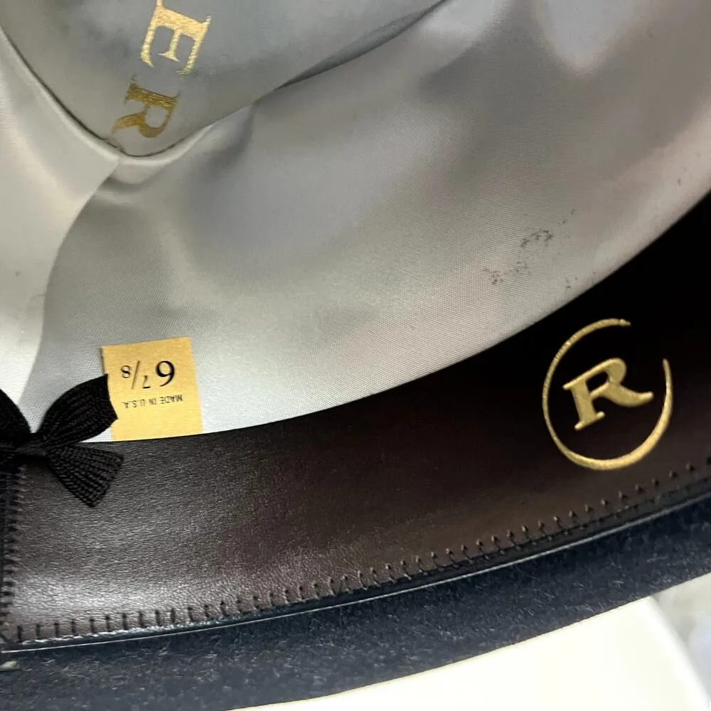 Rustler HAT Co. Nashville Custom Western Cowboy Hat Australian Wool Felt 6 7/8 - Image 5