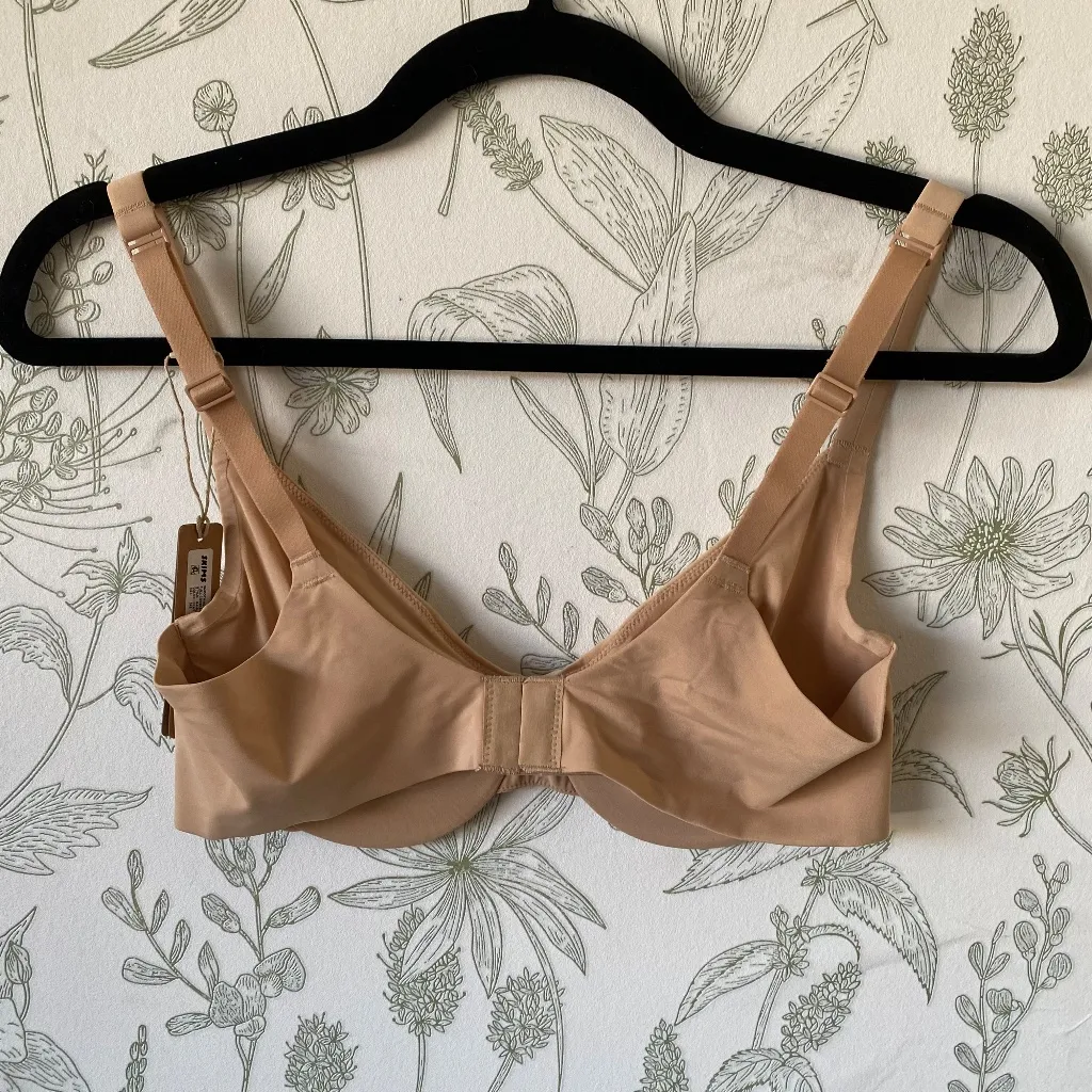 NWT‎ Skims Smoothing Intimate Unlined Full Coverage Bra- CLAY Size 34C - Image 4