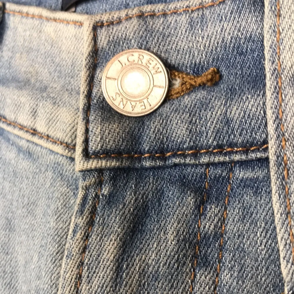 J. Crew Jeans Women’s Vintage Straight Distressed Dip Dyed Denim Jeans - Image 7