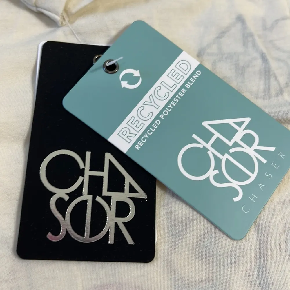 Chaser t-shirt cream throw back moto cross graphic size M NWT - Image 6