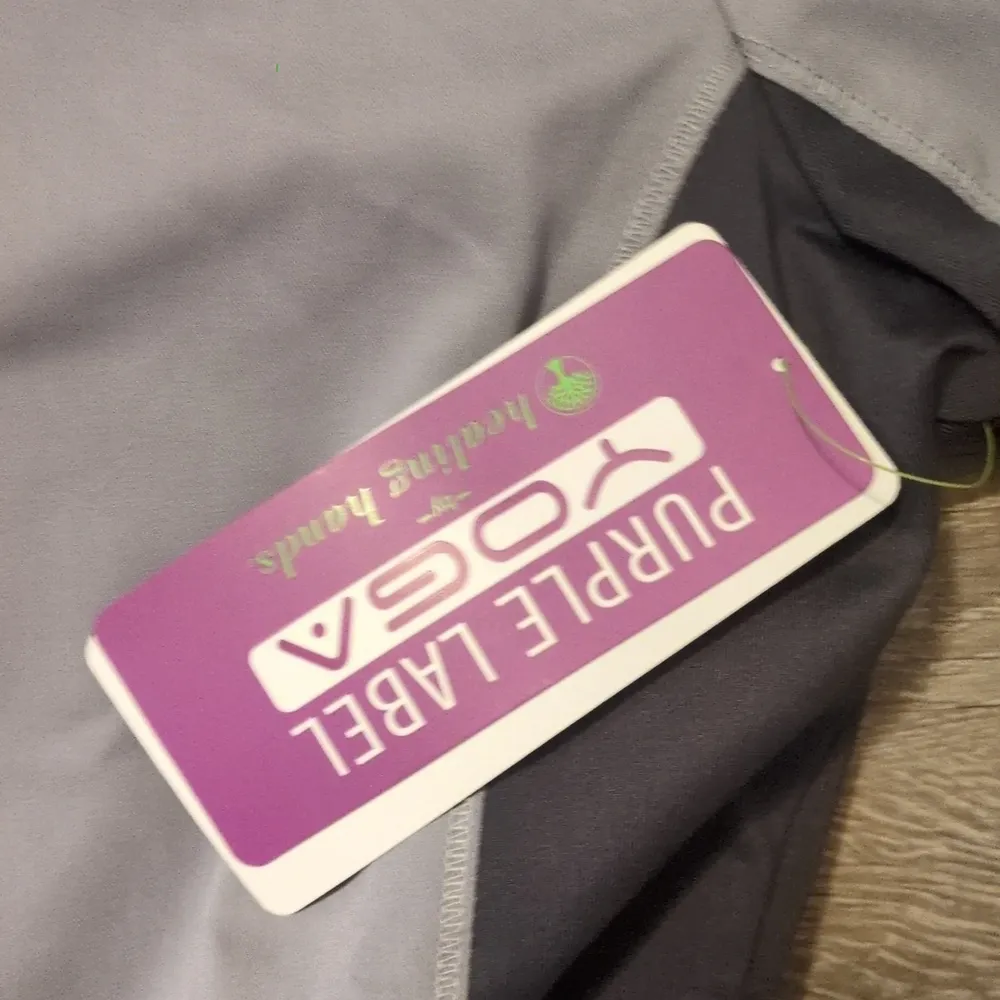 Purple Label Yoga By Healing Hands Jessie Top Size Small - Image 4