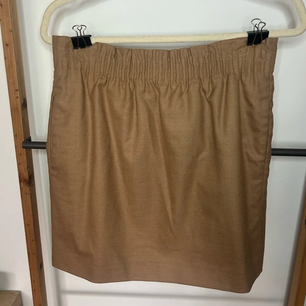 J.Crew Factory Wool blend Beige Sidewalk Skirt size 00 - Image 2