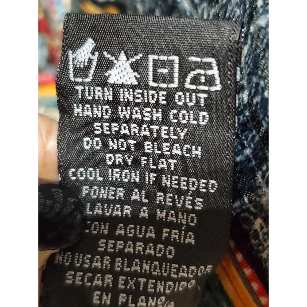 Ronni Nicole Women's Multicolor Polyester V Neck Sleeveless Knee Length Dress 12 - Image 9