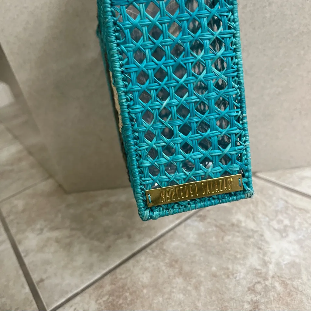 Mercedes Salazar ‎ Statue Of Liberty RARE Hand Bag W/ Plastic Liner Hand Made - Image 12