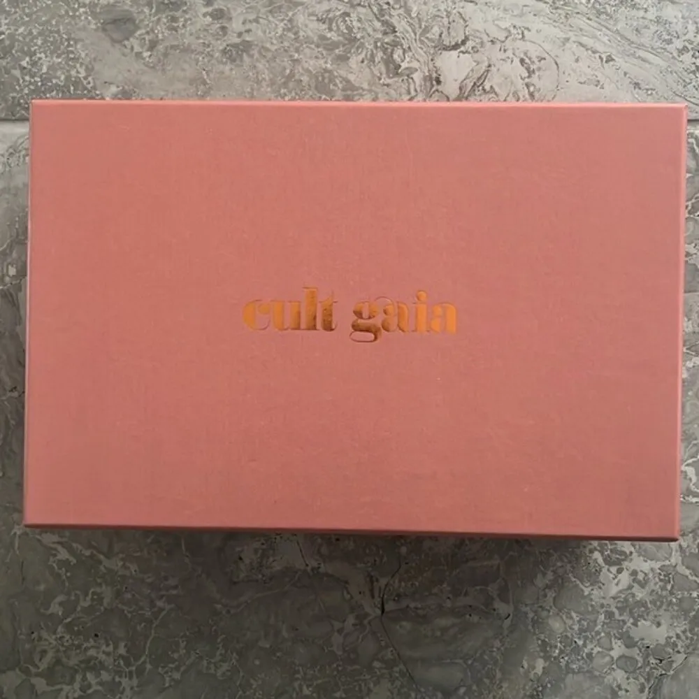 Cult Gaia BLACK Rene Cut-Out Heel Sandals, EU38 x Revolve New in Box +DustBag - Image 14