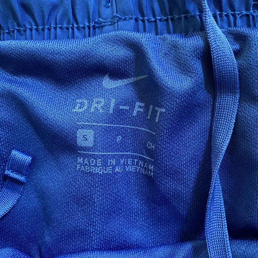 Nike Dri‎ Fit Tempo Women’s Sz S Royal Blue/White Athletic Shorts - Image 5