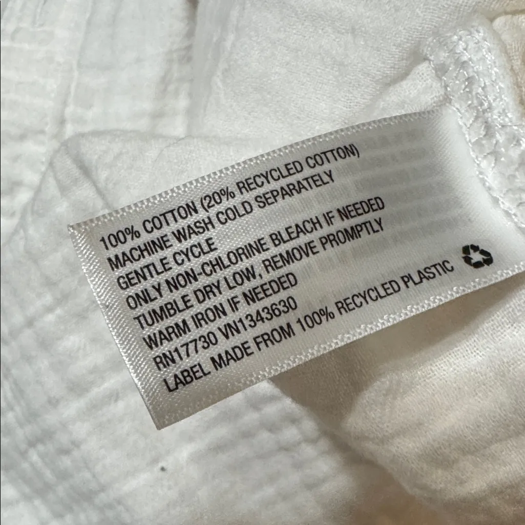 Universal Thread White 100% Cotton Shirt XXL - Image 5