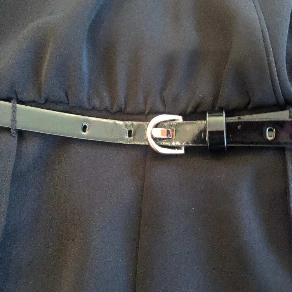 Ted Baker Black Belted Long-Sleeve Romper - Image 7