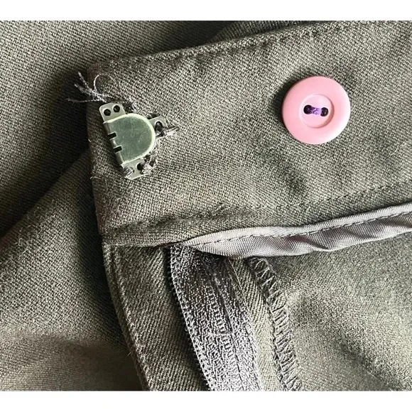 Rafaella Flat Front Brown‎ Pants Trousers Pockets Women Plus Size 14 - Image 8