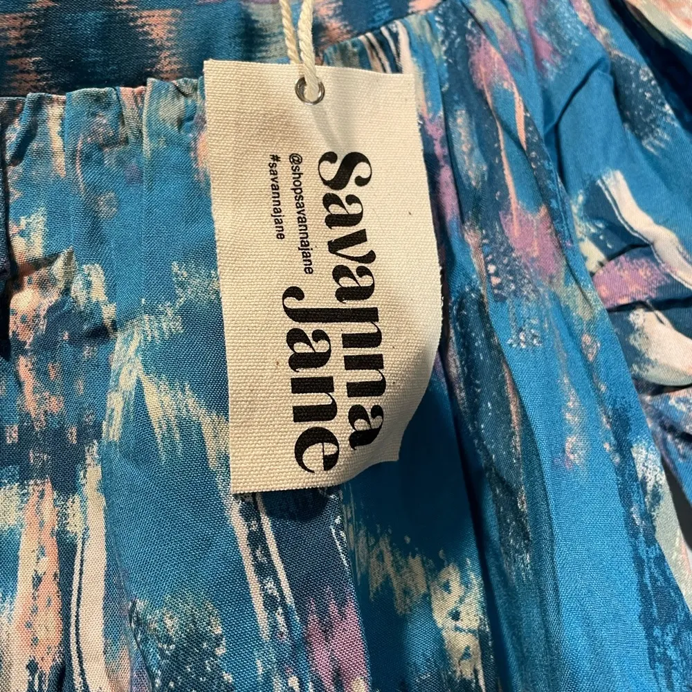 Savannah Jane Multicolor Blouse Size Small - Image 7