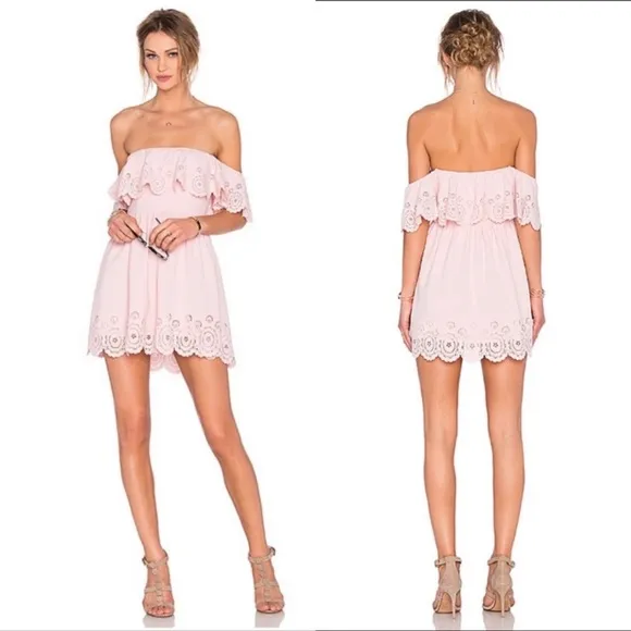 Lovers+Friends Revolve Dream Vacay Dress Pale Pink - Image 2